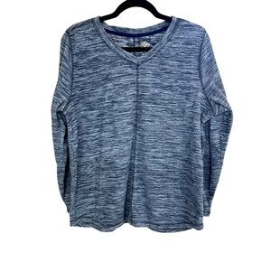 St. John’s Bay Plush Blue Woman’s Top